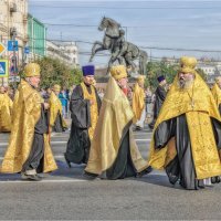 Невский проспект. Крестный ход. :: Александр Максимов