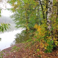 Утром на осеннем берегу :: Андрей Снегерёв