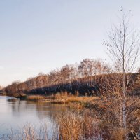 Осенний берег речки Ачаирка. :: сергей 