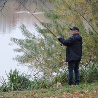 У реки в октябре. :: Мария Васильева