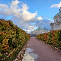 В последние дни октября у Меншиковского дворца. :: Лия ☼