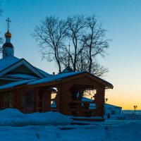 Морозный рассвет во Владимире. :: Андрей Андрианов