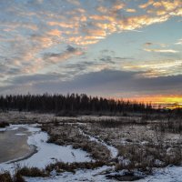 закат на мороз :: сергей 