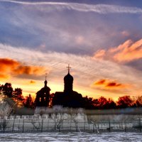 На закате у храма Воскресения Христова :: Георгий А