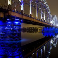 Рижский ЖД мост :: Eugene Ger