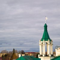 Ангел на зеленой крыше :: Елена Леонова