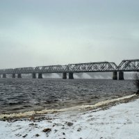 Мост через реку Волга. г Зеленодольск. :: Ильсур 