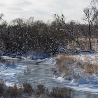 Зимний пейзаж :: Виктор Алеветдинов