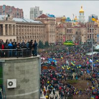 Киев, 1 декабря 2013 года, Площадь Независимости (1) :: Юрий Матвеев