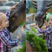 Малышка и динозавр :: Yagujinskaja `