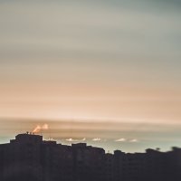 Утреннее небо + Lensbaby :: Наталия Прыгунова