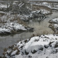 Зимняя река :: Екатерина Рябинина