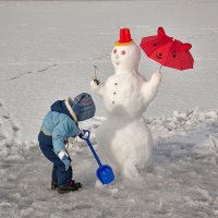 Пора лепить снеговиков :: Олег Самотохин