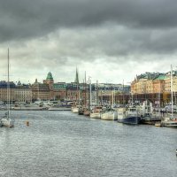 Стокгольм. Вид с моста Юргорден :: Александр Беляев