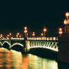 Дворцовый мост, Санкт-Петербург (плёночное фото) :: Евгений Дмитриев