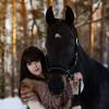 девушка и лошадь :: Дмитрий Разин