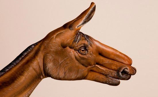 Фото животных из рук, созданных Гвидо Даниэле