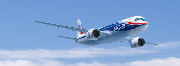 Новый российский пассажирский самолет МС-21 - будущее мировой авиации