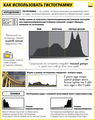 Инфографика от экспертов компании Nikon