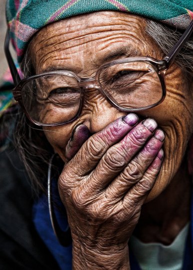 Глаза людей и "скрытая" улыбка в фотографиях французского фотографа Рехана - №20