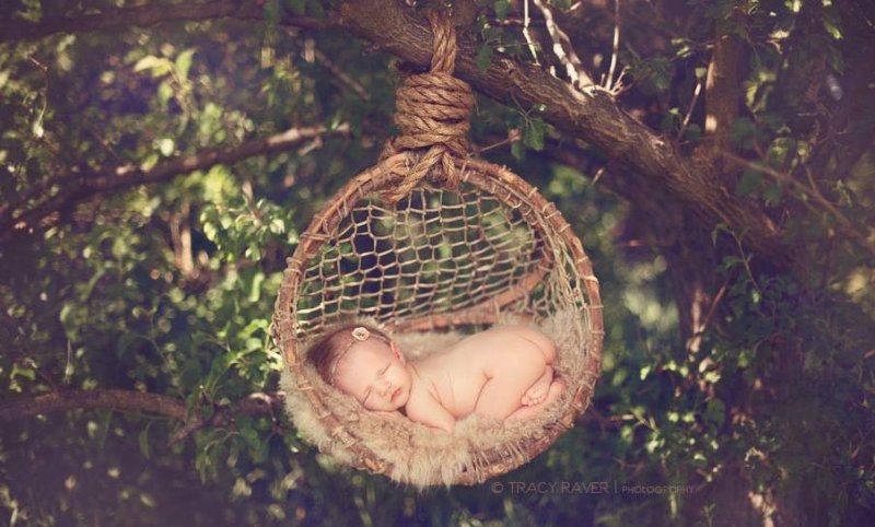 Спящие младенцы в фотографиях Трейси Рейвер - №14