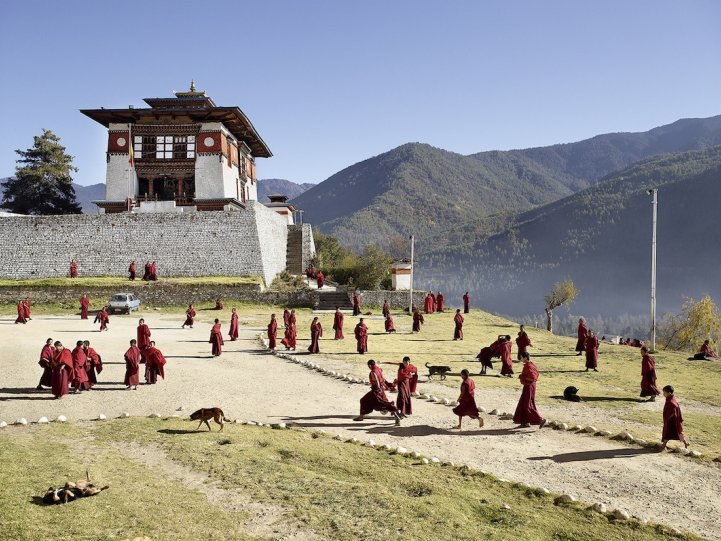 Буддийский монастырь Дечен-Пходранг, Тхимпху, Бутан