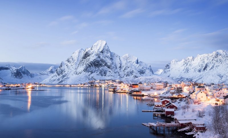 Роскошные пейзажи Норвегии - №10