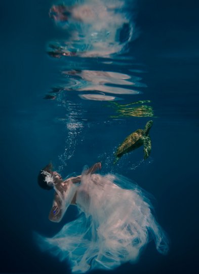 Подводный фотограф-портретист Дженн Бишоф - №16