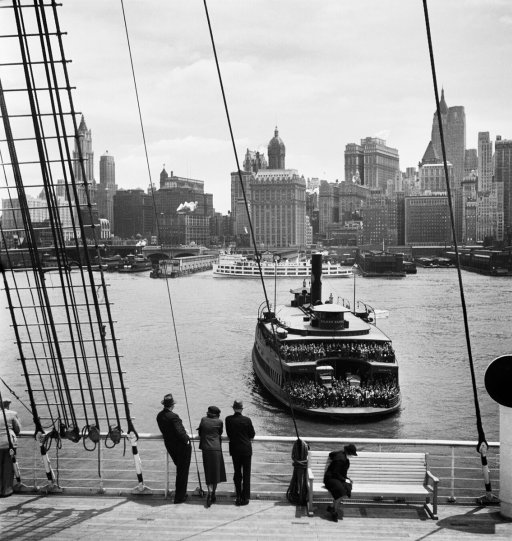 Нью-Йорк, 1938 год. Фотограф Ева Бесньо.