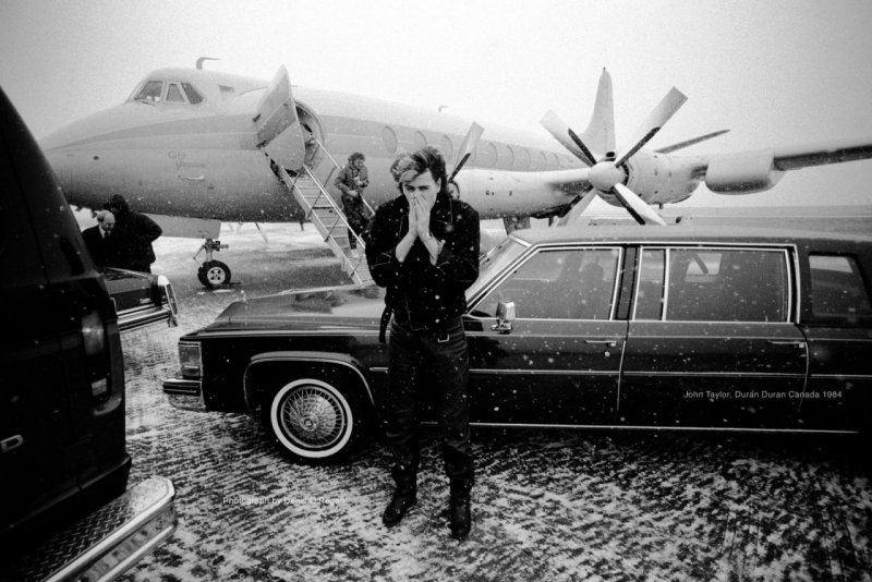 Duran Duran, Джон Тейлор в Канаде, зима 1984 года.