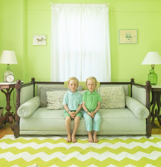 Emily Fisher (США) «Зеленая комната», из серии «Цветной дом».