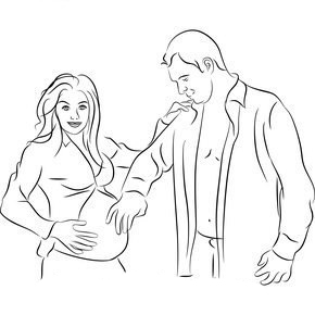 фото позы для беременных 9