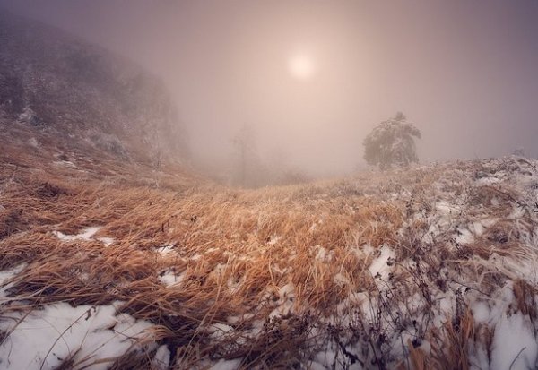 Зимние фото пейзажи из Крыма - №4
