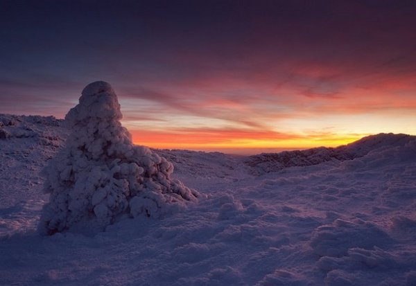 Зимние фото пейзажи из Крыма - №32