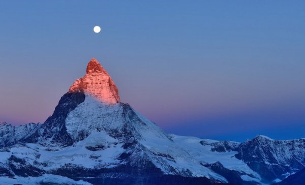Лучшие фото Альпийских гор Маттерхорн - №1