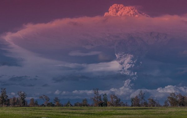 Лучшие фото кадры извержения вулканов мира - №4