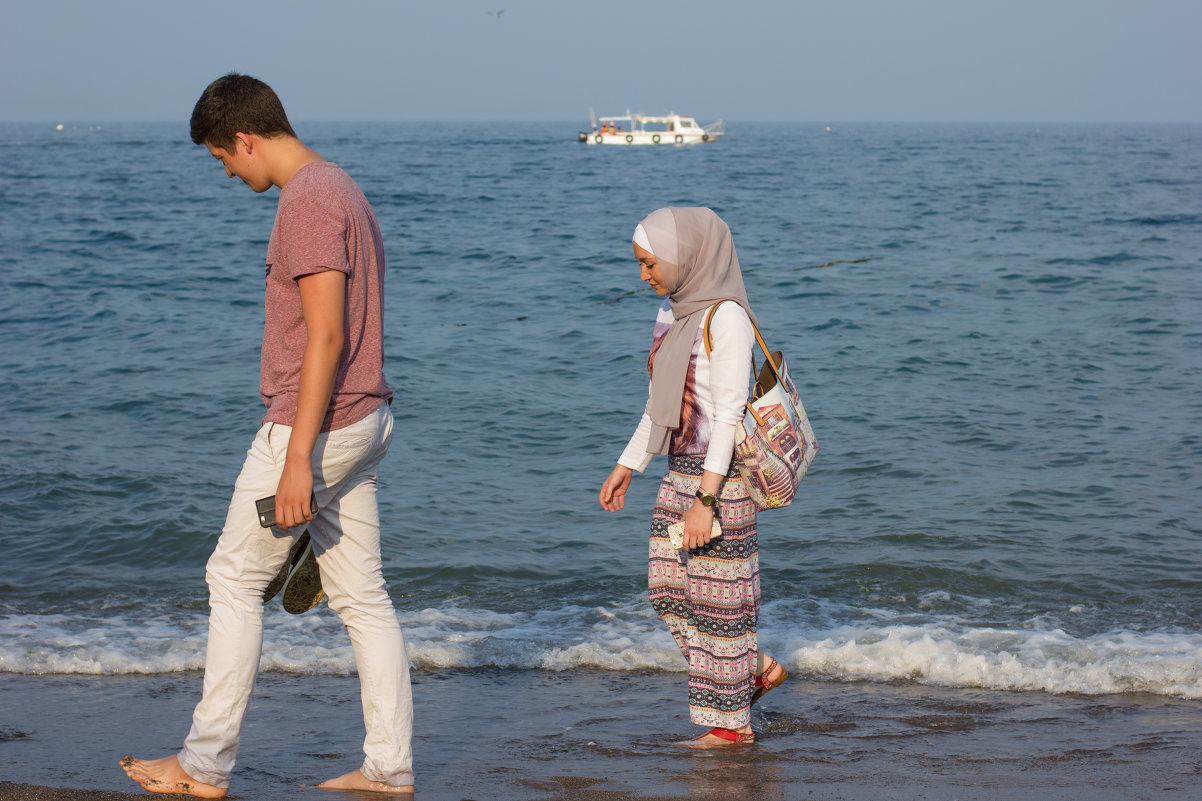 Вечерняя прогулка у моря - Gleipneir Дария