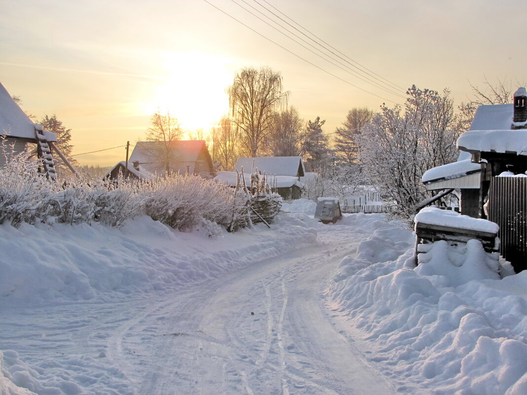 Деревенский пейзаж - Николай 