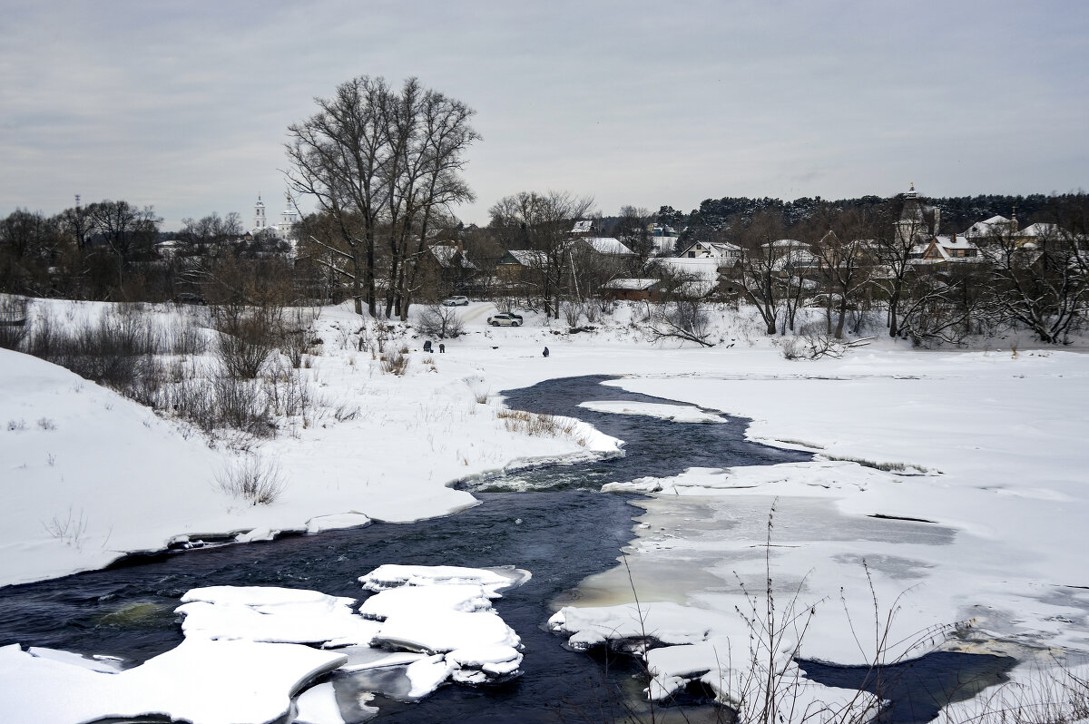 Зима в Боровске. - Наташа Акимова
