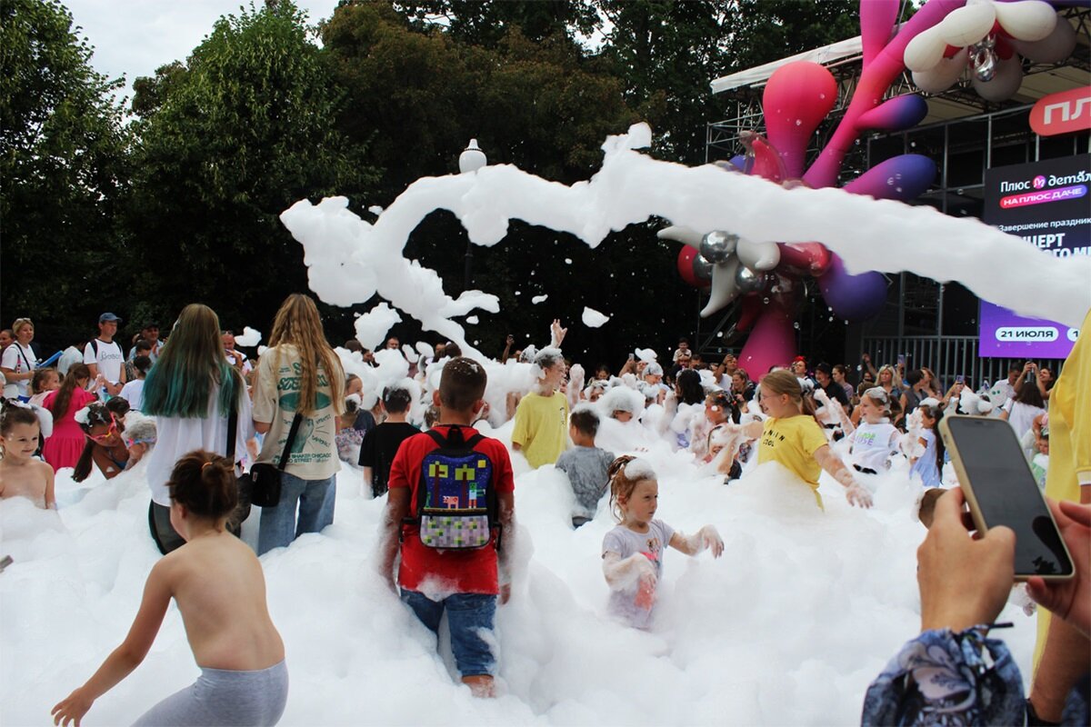 Пенная вечеринка для детей - Любовь ***