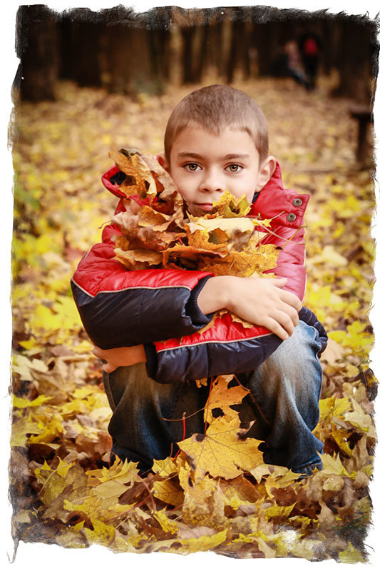прогулка в осеннем парке - Ирина 