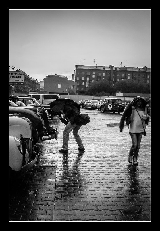 Ретро ралли Пекин-Париж. Остановка в Новосибирске - Константин Филоненко