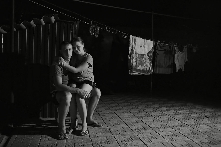 Портрет во дворе - Сергей Гойшик Портрет во дворе - Сергей Гойшик