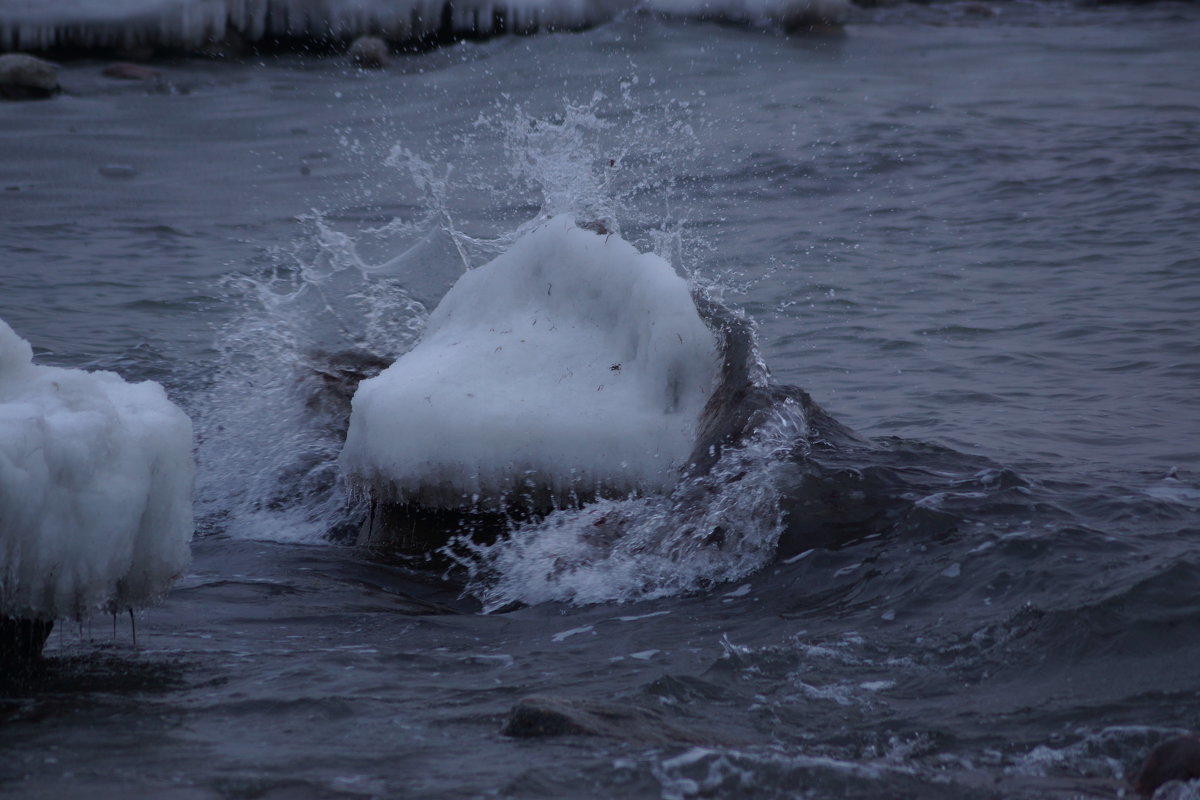 Зимнее Балтийское море. - Максим Воробьев