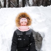Девочка и Снег :: Валерий Серёгин