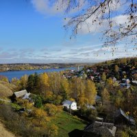 Левитановская осень в Плесе :: Ольга Чистякова