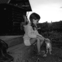 У бабушки в деревне :: Марина Фомина.