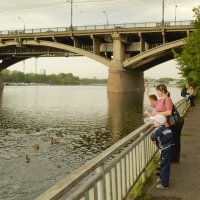 Покорми уток... :: Валентин Жеребятников