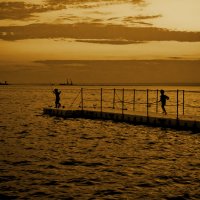 Юные рыбаки :: Сергей Харченко