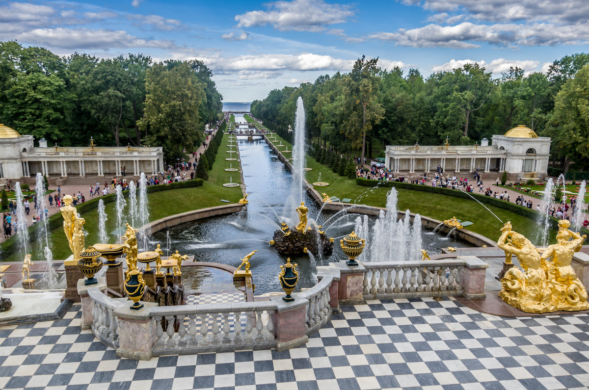 Петергоф - открытка на память - Алексей Кудрявцев